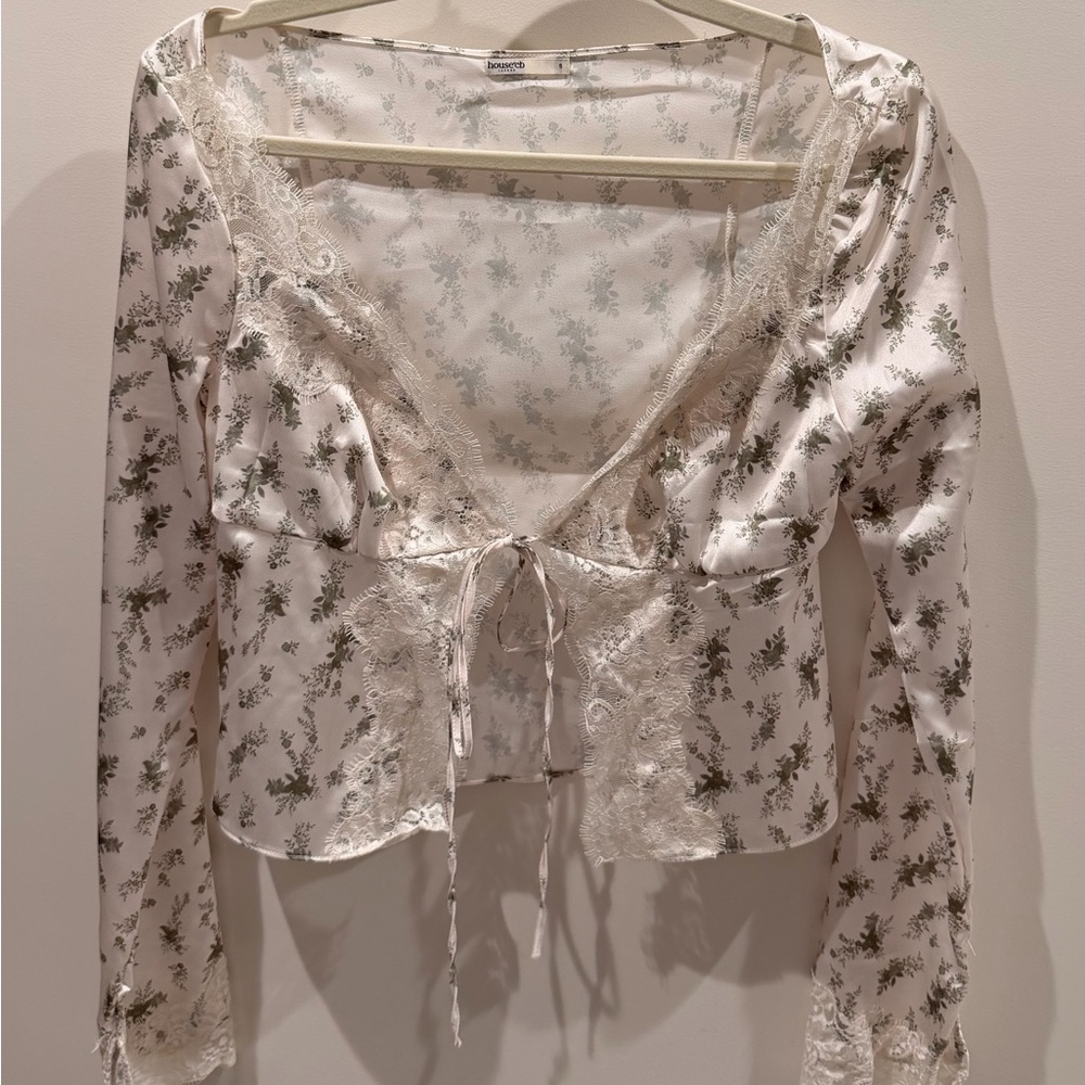 House of CB Floral Print Top